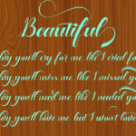 Saphira Font Poster 6