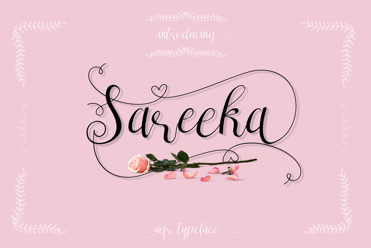 Sareeka Font Poster 1