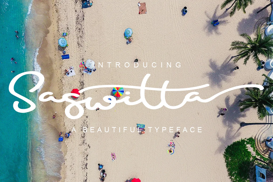 Saswitta Font Saswitta Font Poster 1