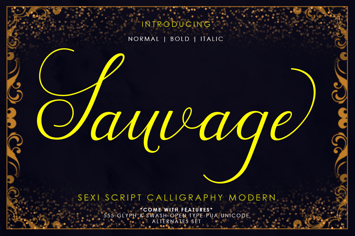 Sauvage Font