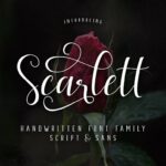 Scarlett Font Poster 1