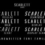 Scarlett Font Poster 8