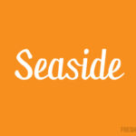 Seaside Font Poster 1