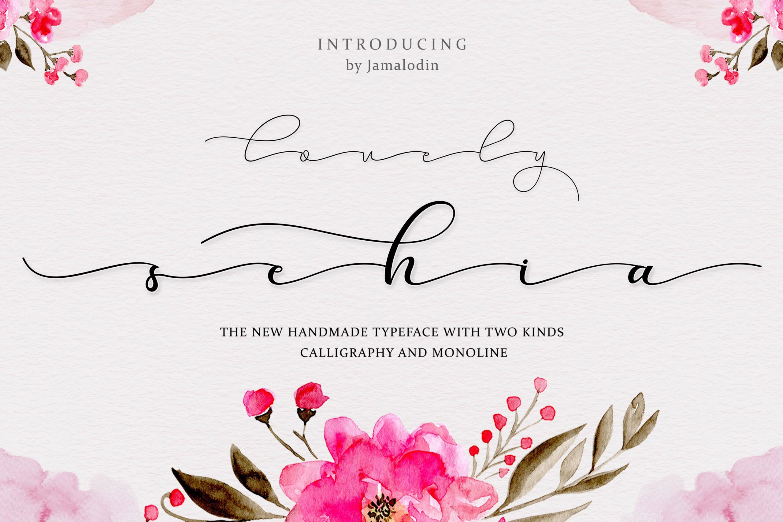 Sehia Script Font