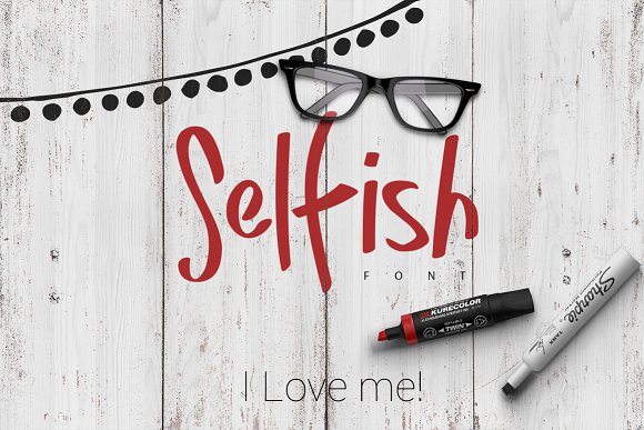 Selfish Font