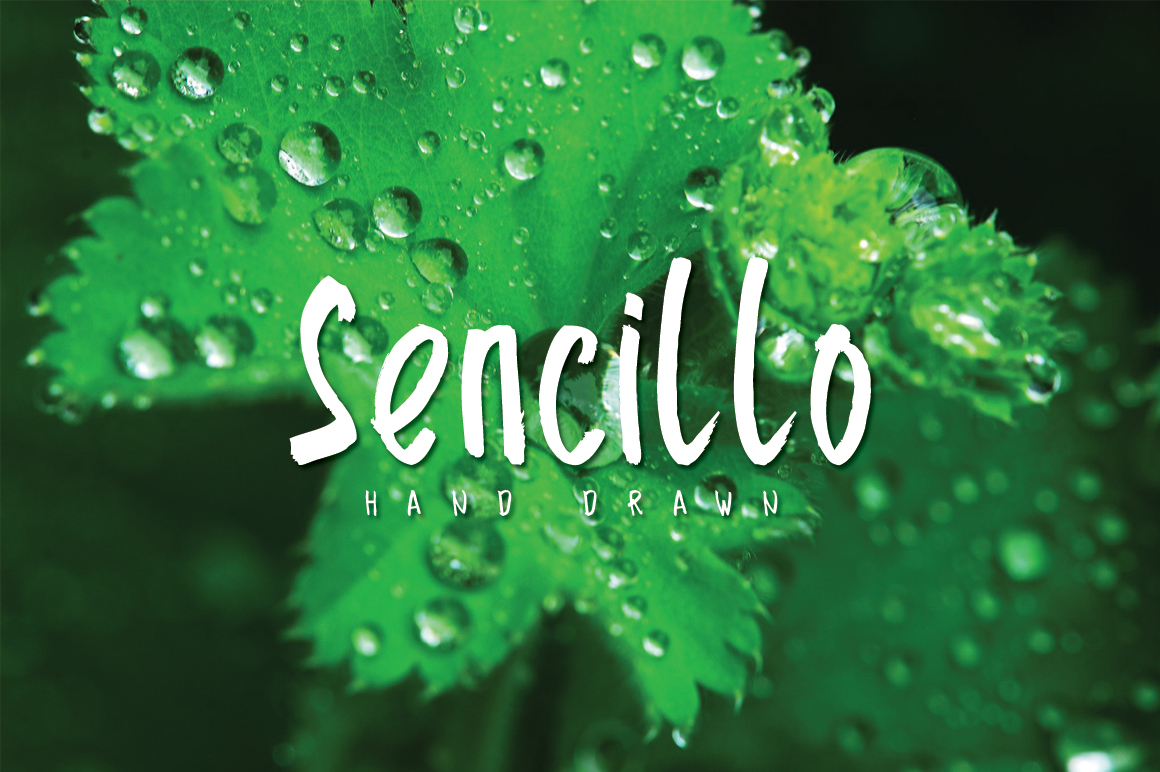 Sencillo Font Poster 1