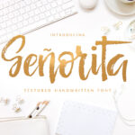 Señorita Font Poster 1