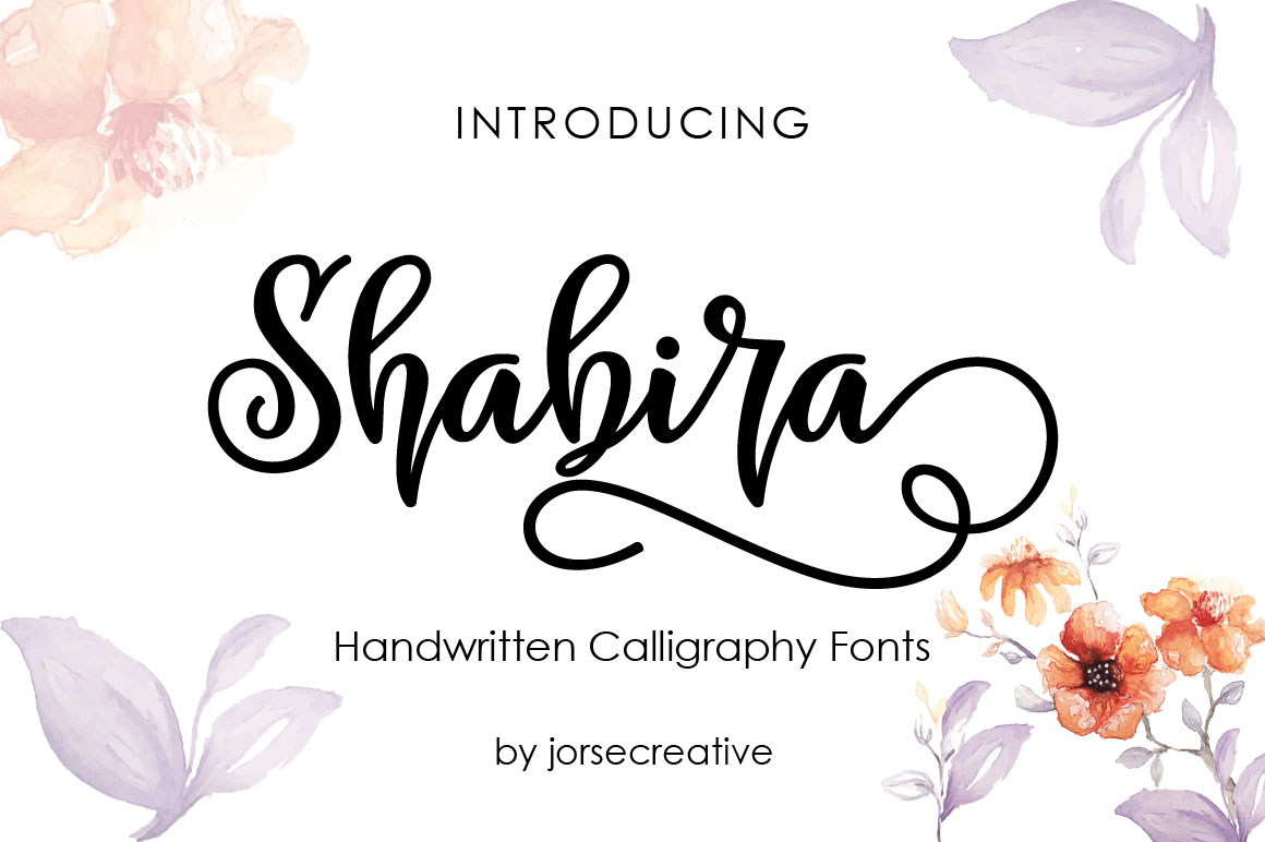 Shabira Font Poster 1