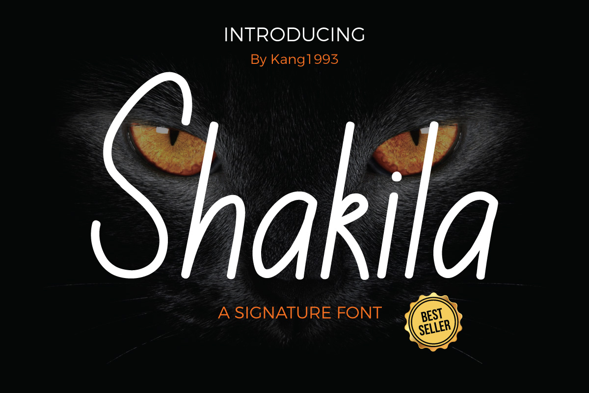Shakila Font Poster 1