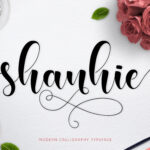 Shanhie Font Poster 1