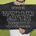 Sheena Font Poster 3
