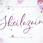 Sheilazain Font Poster 1