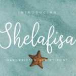 Shelafisa Font Poster 1
