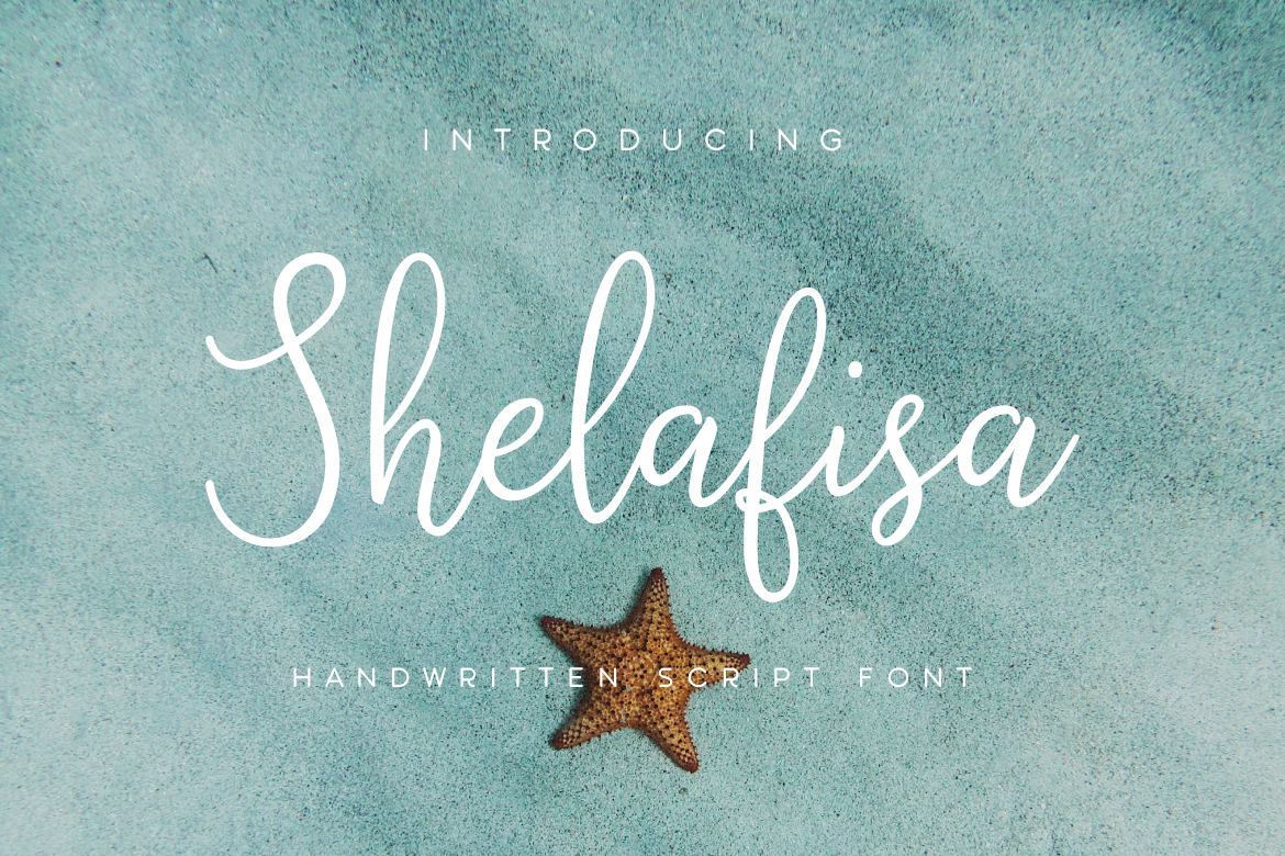 Shelafisa Font Shelafisa Font Poster 1