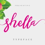 Shella Font Poster 1