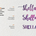 Shella Font Poster 9