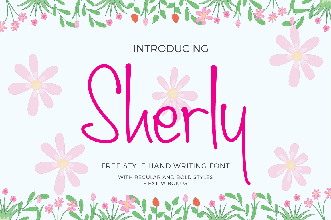 Sherly Font Poster 1