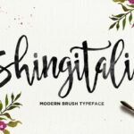 Shingitalis Font Poster 1