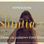 Shintia Font Poster 1