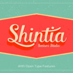 Shintia Font Poster 1