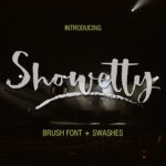 Showetty Font Poster 1