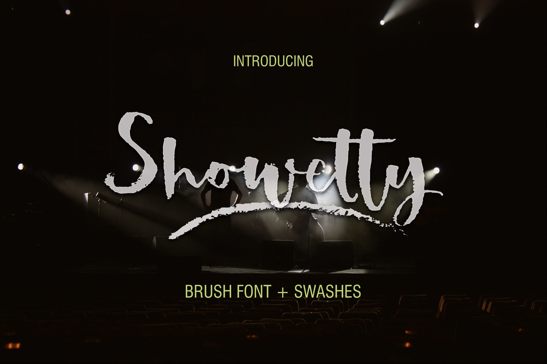 Showetty Font Poster 1