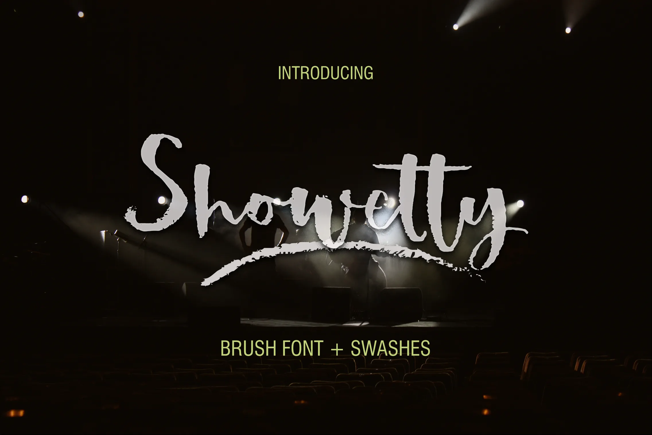 Showetty Font Showetty Font Poster 1