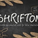 Shrifton Font Poster 1