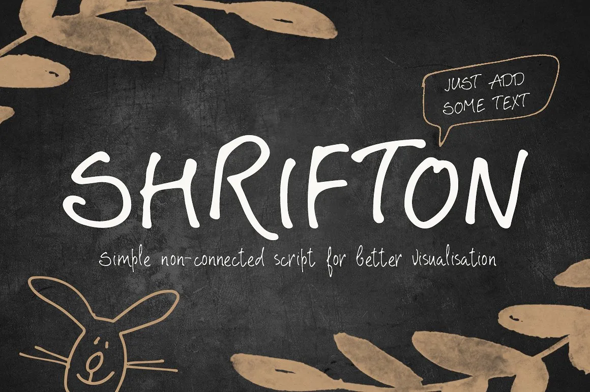 Shrifton Font Shrifton Font Poster 1