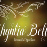 Shyntia Bella Font Poster 1