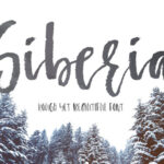 Siberia Font Poster 1