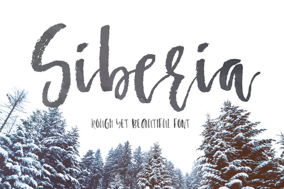 Siberia Font Poster 1