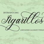 Sigarillos Font Poster 1