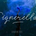 Signerella Font Poster 1