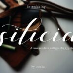 Silicia Font Poster 1