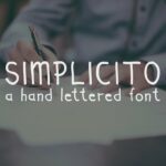 Simplicito Font Poster 1