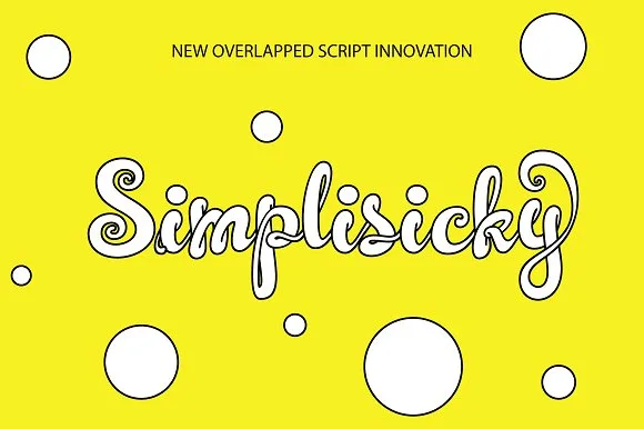Simplisicky Font Simplisicky Font Poster 1