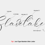 Slavelake Font Poster 8