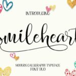 Smileheart Font Poster 1