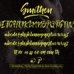 Smithen Font Poster 7