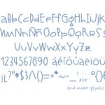 Snow Font Poster 5