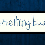 Something Blue Font Poster 1
