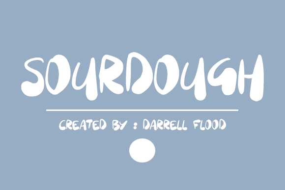 Sourdough Font Sourdough Font Poster 1