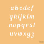 Sourdough Font Poster 2