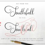 Southfall Font Poster 7