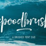 Spoodbrush - Font Duo Font Poster 1