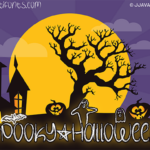 Spooky Halloween Font Poster 1