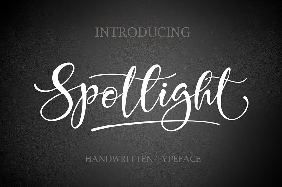 Spotlight Font