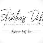 Stainless Doft Font Poster 1