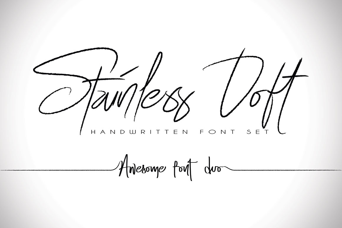 Stainless Doft Font Poster 1